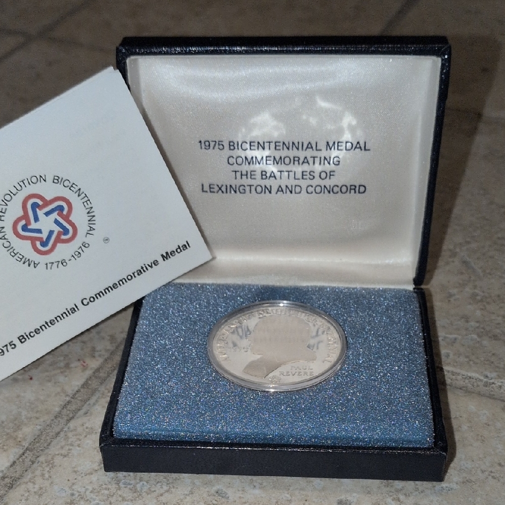 1975 Bicentennial Commemorative Medal - Paul Revere